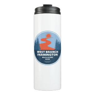 Bouteilles Isothermes Branche Ouest Farmington Wild Et Rivière Pittoresq