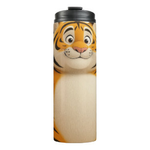Bouteilles Isothermes Brave Zodiac Tiger Cartoon Thermal Tumbler