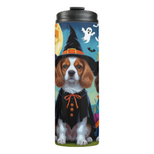 Bouteilles Isothermes Bretagne Chiens espagnols Citrouille Halloween Fun