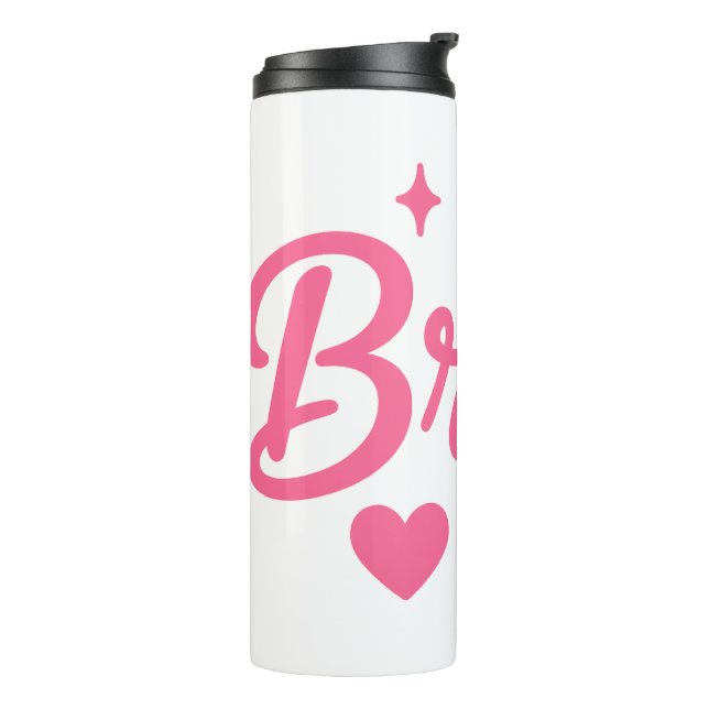 Bouteilles Isothermes Bride Neon rose (Tourné sur la gauche)