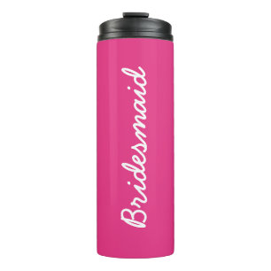 Bouteilles Isothermes Bridesmaid Monograms Mariage Cadeau Favoriser le r