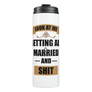 Bouteilles Isothermes Bridesmaid Shirt Drunk Bachelorette Mariage