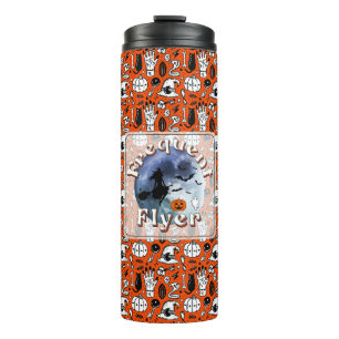 Bouteilles Isothermes Broomstick pour sorcière Halloween Circulaire fréq