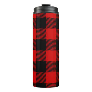 Bouteilles Isothermes Buffalo Plaid Motif