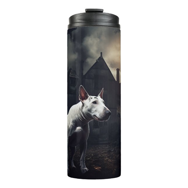 Bouteilles Isothermes Bull Terrier Halloween effroi (Devant)