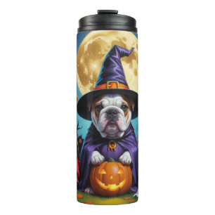 Bouteilles Isothermes Bulldogs Citrouille Halloween drôle