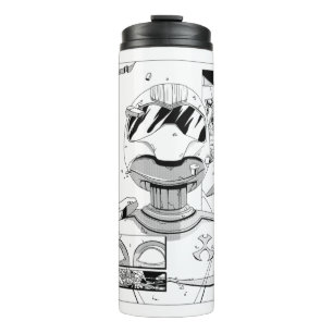 Bouteilles Isothermes Bumper de style comique Toonami TOM 5 & SARA