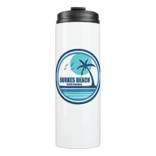 Bouteilles Isothermes Burkes Beach Caroline du Sud Palm Tree Birds