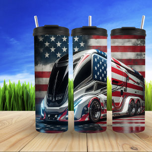 Bouteilles Isothermes Bus futuriste américain