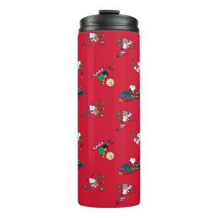 Bouteilles Isothermes cacahuètes   Motif d'enveloppement de cadeaux de N
