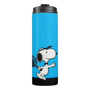 Bouteilles Isothermes cacahuètes   Snoopy Joue Au Tennis