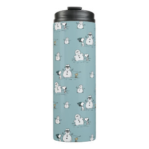Bouteilles Isothermes cacahuètes   Snoopy & Woodstock Winter Break Motif