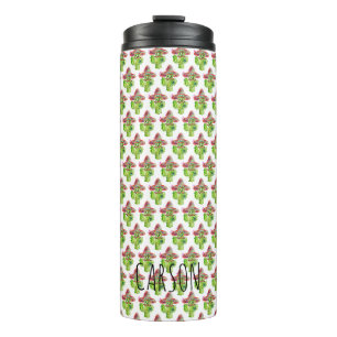 Bouteilles Isothermes Cactus Art Mustache Casquette Yeux NOM Desert Fun