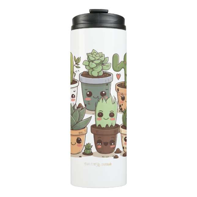 Bouteilles Isothermes Cactus Florist Funny Succulent Lover Plante pointi (Devant)