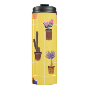 Bouteilles Isothermes Cactus mignon été brillant dans de nombreuses sort