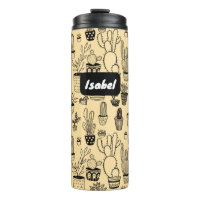 Cactus Poted Plante mignon Motif cadeau personnali