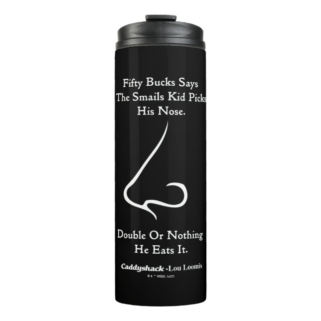 Bouteilles Isothermes Caddyshack | Cinquante Bucks dit (Devant)