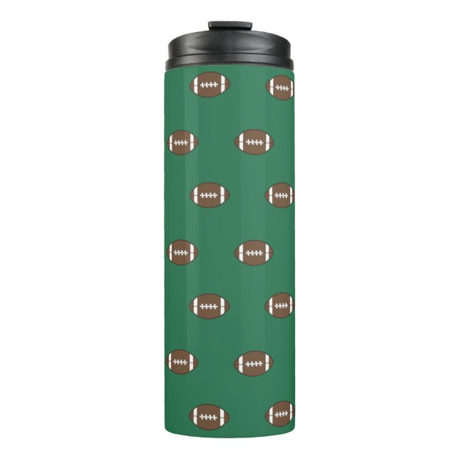 Bouteilles Isothermes Cadeau de football thermique Tumbler (Devant)