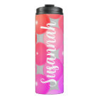 Cadeau personnalisé Bright Pink Tumbler Mug
