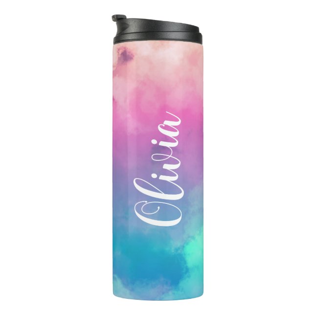 Bouteilles Isothermes Cadeau personnalisé grand nom Protein Shaker boute (Tourné sur la droite)