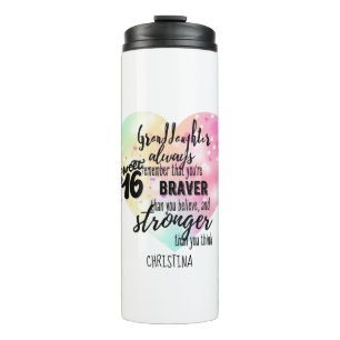 Bouteilles Isothermes Cadeaux GRANDAUGHTER personnalisés Citations mig