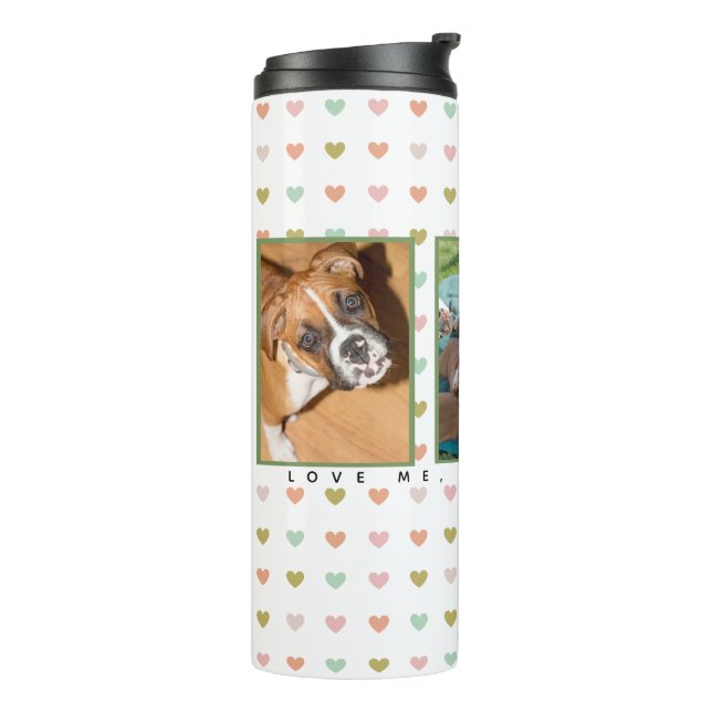 Bouteilles Isothermes Cadeaux personnalisés de chien (Tourné sur la gauche)
