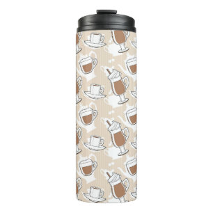 Bouteilles Isothermes Café, motif doux
