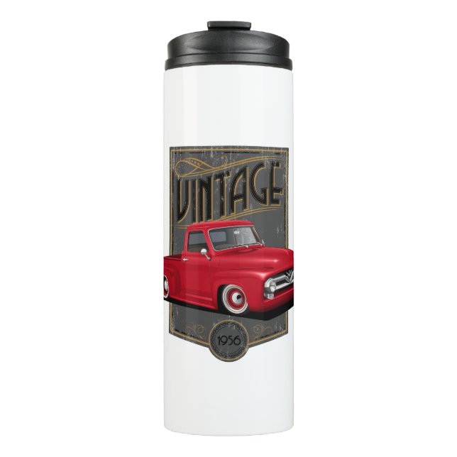 Bouteilles Isothermes Camion vintage Red 56 (Devant)