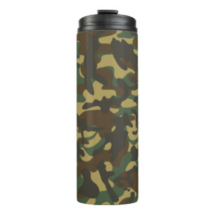 Bouteilles Isothermes Camouflage de forêt