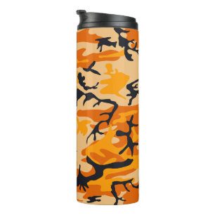 Bouteilles Isothermes Camouflage orange, Militaire, Armée