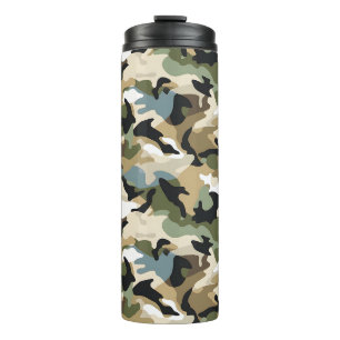 Bouteilles Isothermes Camouflage vert foncé