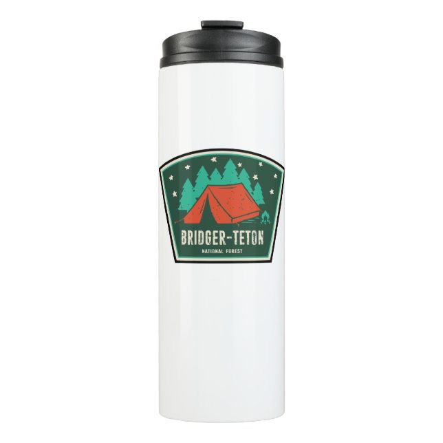 Bouteilles Isothermes Camping forestier national Bridger-Teton (Devant)