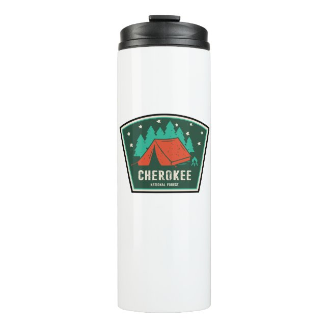Bouteilles Isothermes Camping forestier national de Cherokee (Devant)