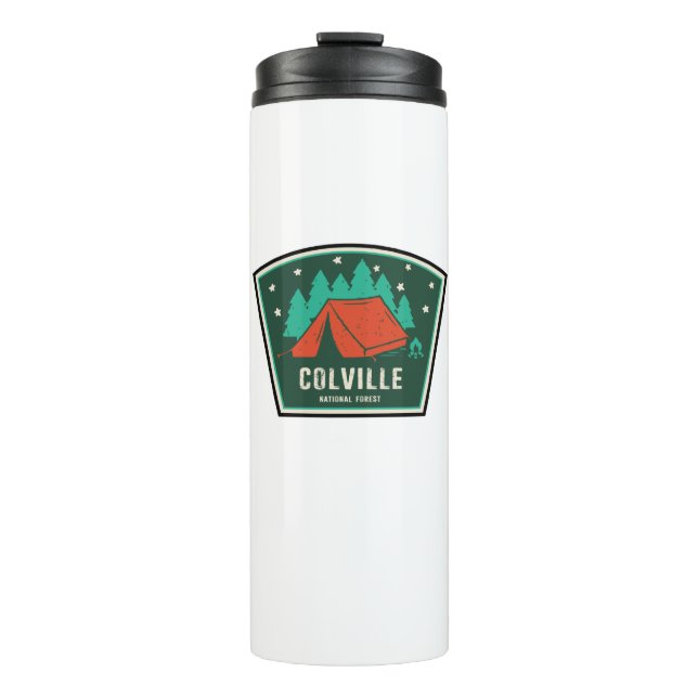 Bouteilles Isothermes Camping forestier national de Colville (Devant)