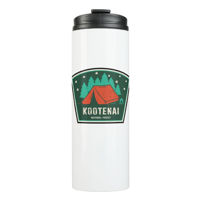 Bouteilles Isothermes Camping forestier national Kootenai (Devant)