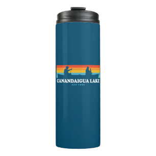 Bouteilles Isothermes Canandaigua Lake New York Canoe