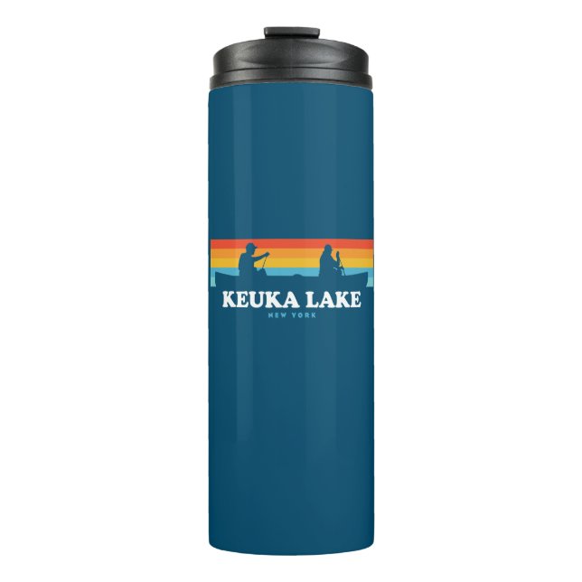 Bouteilles Isothermes Canot Keuka Lake New York (Devant)