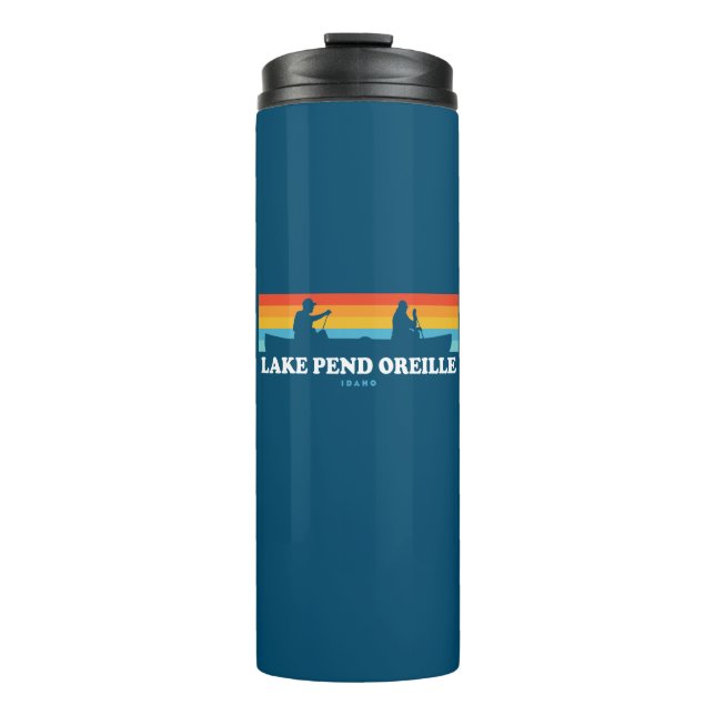 Bouteilles Isothermes Canot Lake Pend Oreille Idaho (Devant)