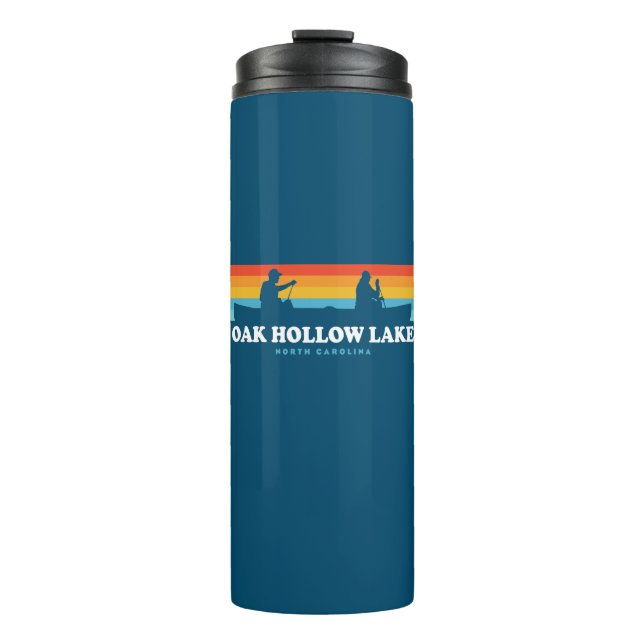 Bouteilles Isothermes Canot Oak Hollow Lake Caroline du Nord (Devant)