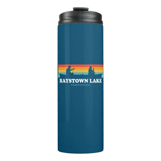 Bouteilles Isothermes Canot Raystown Lake Pennsylvania (Devant)