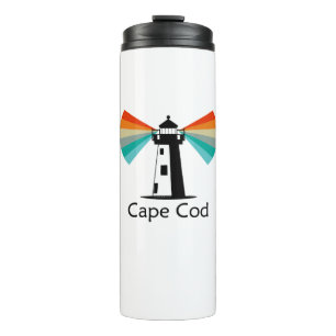 Bouteilles Isothermes Cape Cod Massachusetts Phare Arc-en-ciel