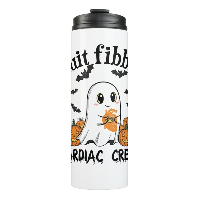 Bouteilles Isothermes Cardiac Crew Funny Boo-Ghost Citrouille (Devant)