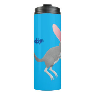 Bouteilles Isothermes Caricature de bilby australien très heureuse