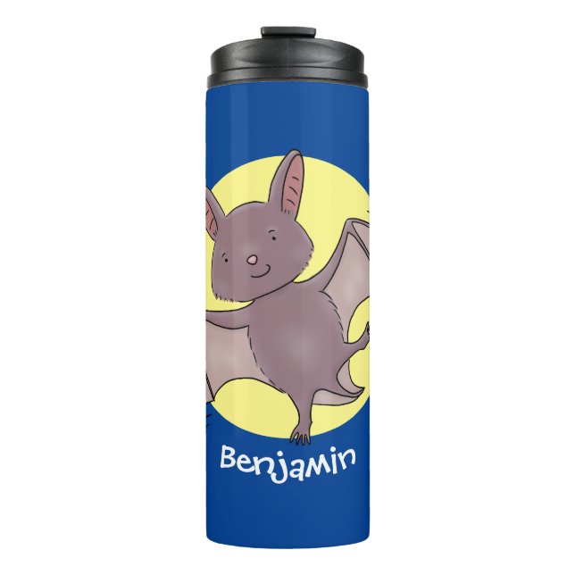Bouteilles Isothermes Caricature de vol de chauve-souris (Devant)
