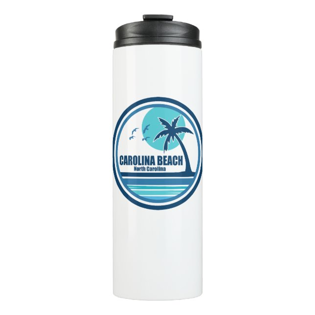 Bouteilles Isothermes Carolina Beach North Carolina Palm Tree Birds (Devant)