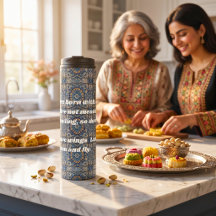 Carreau Vintage Personnalisé Cadeau Nowruz Nouvel