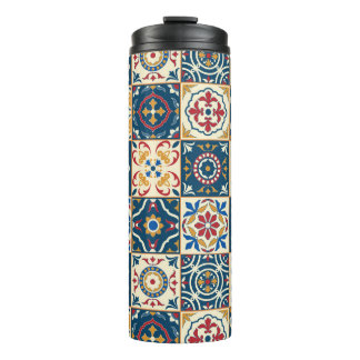 Bouteilles Isothermes Carrelage marocain coloré, magnifique motif sans s