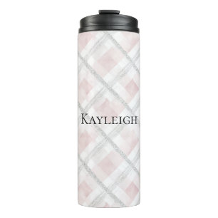 Bouteilles Isothermes Carrés de Parties scintillant en argent rose blanc