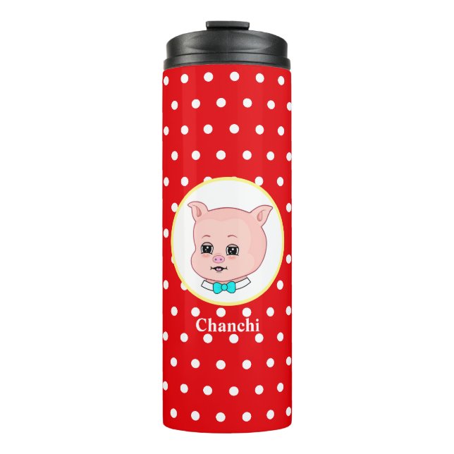 Bouteilles Isothermes Carton de porc mignon (Devant)