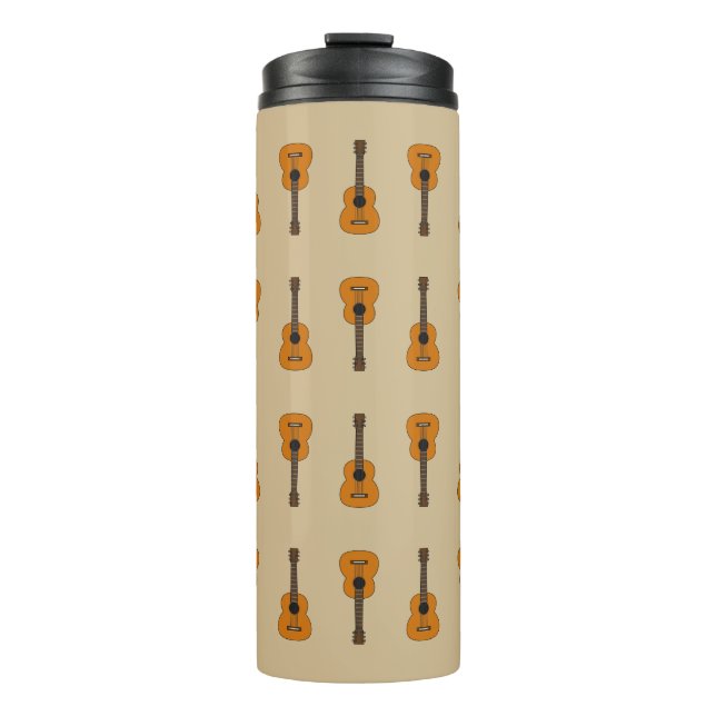 Bouteilles Isothermes Carton simple de guitare acoustique (Devant)